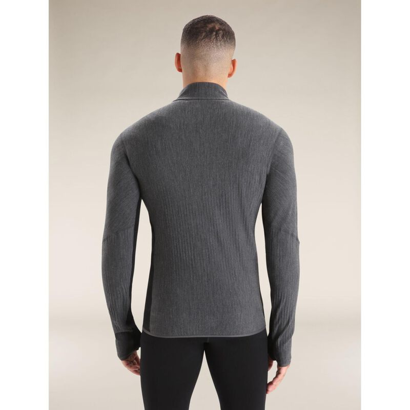 Icebreaker M Merino Descender LS Zip image number 1
